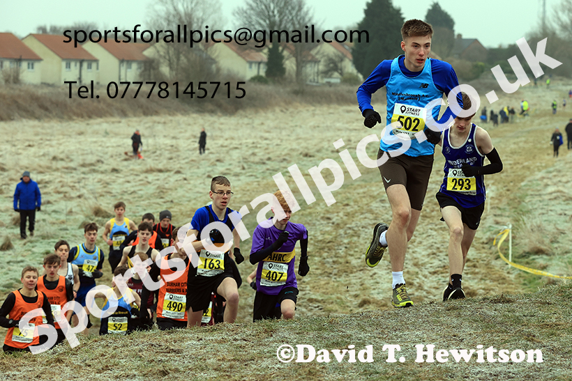 Mens under-17s 2025 Start Fitness NEHL, Wrekenton, Gateshead. Photo: David T. Hewitson/Sports for All Pics
